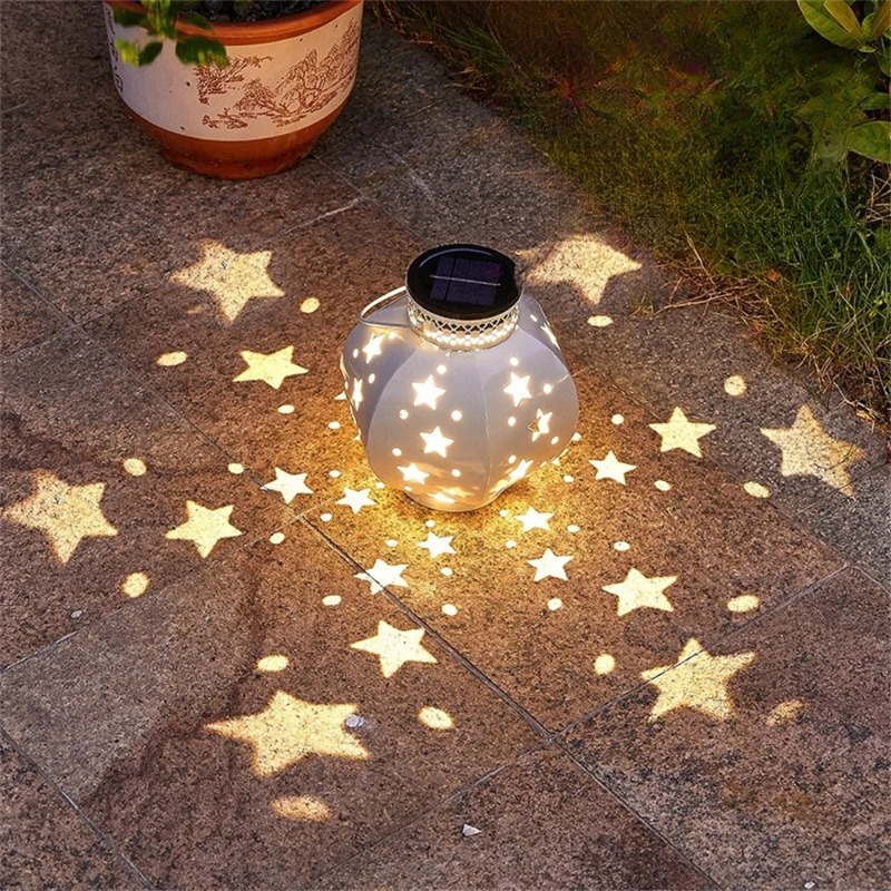 Smart Garden Lighting System - Garden Star Projector Lamp Hanging Solar