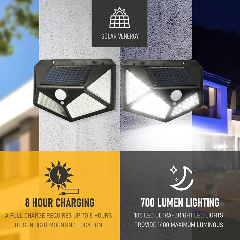 Smart Zen Garden - 100Led Multifunctional Solar Lamp Outdoor Garden
