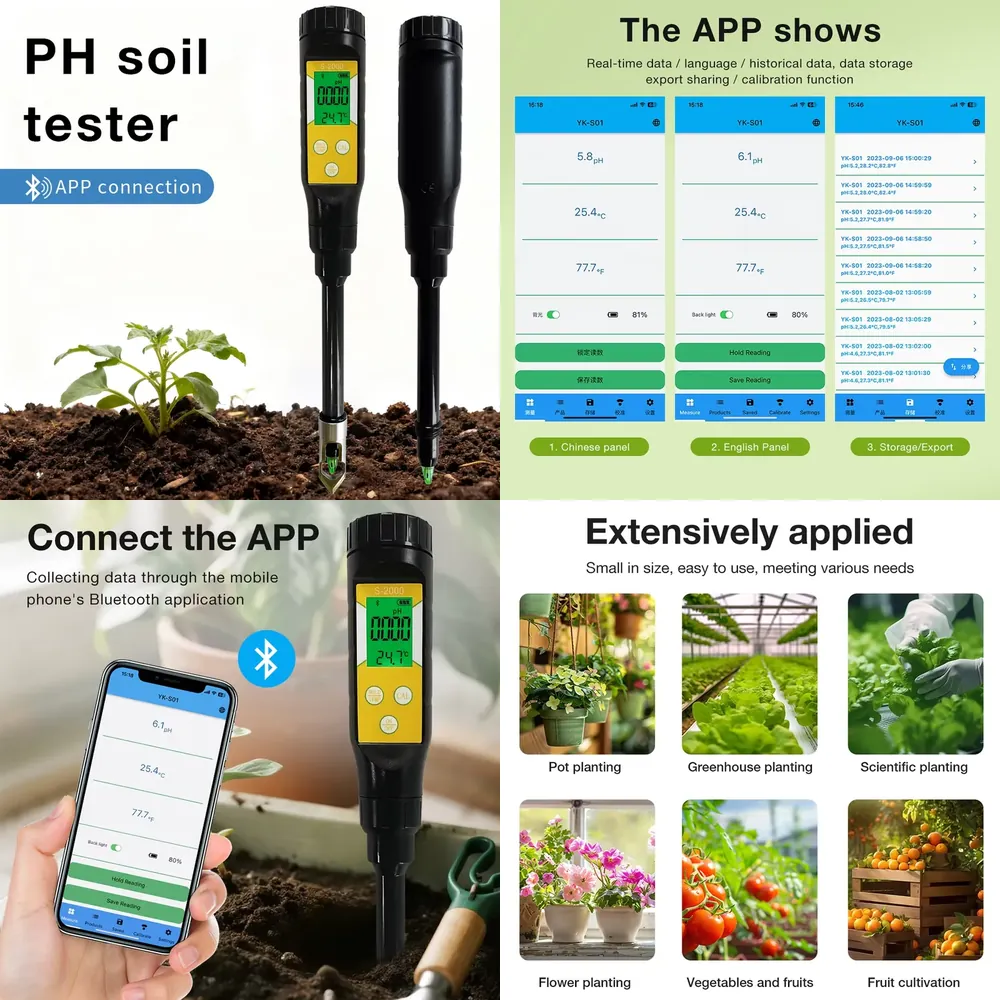 WAP01 Smart Soil PH Meter for  - Smart Garden Usa 评论和价格
