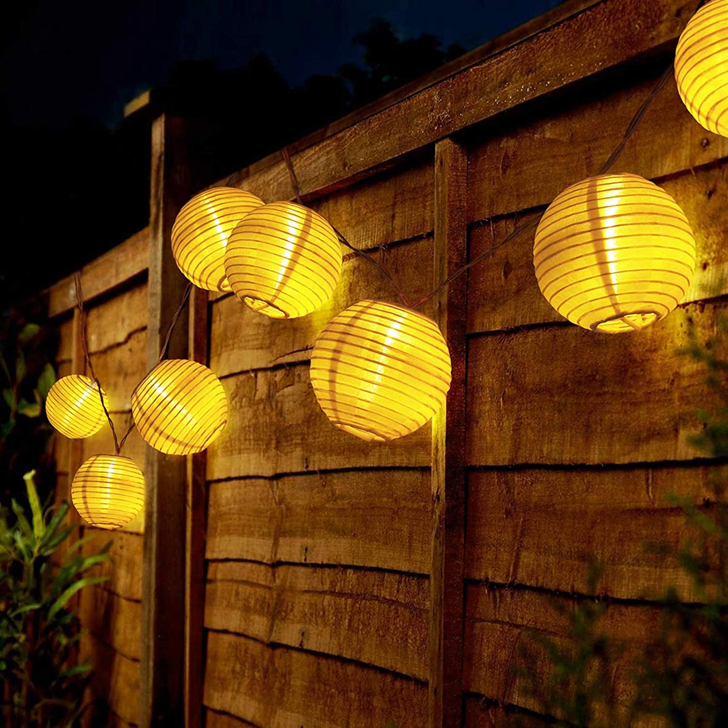 Waterproof Lantern Solar Strin - Smart Garden Lighting System 评论和价格