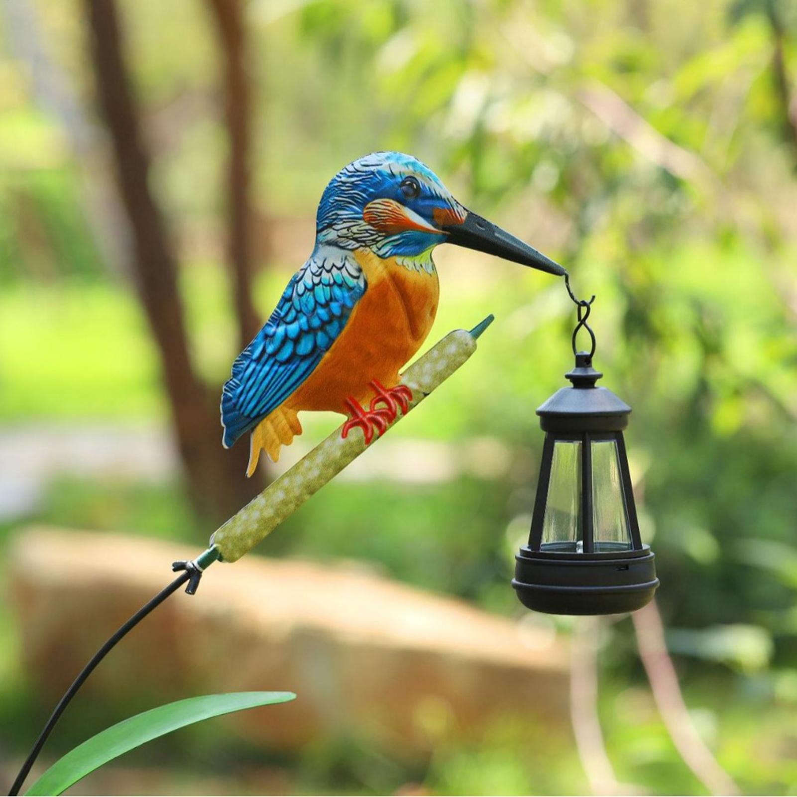Solar Powered Kingfisher Light - Smart Zen Garden 评论和价格