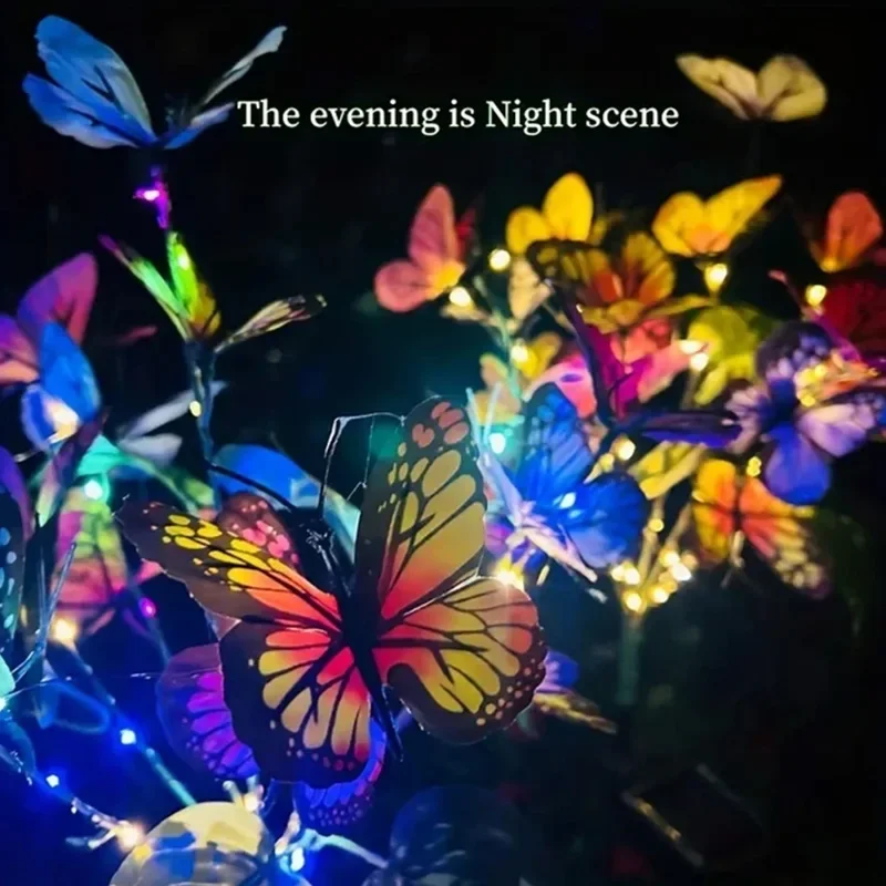 Solar LED Butterfly Garden Lig - Smart Garden Lighting System 评论和价格