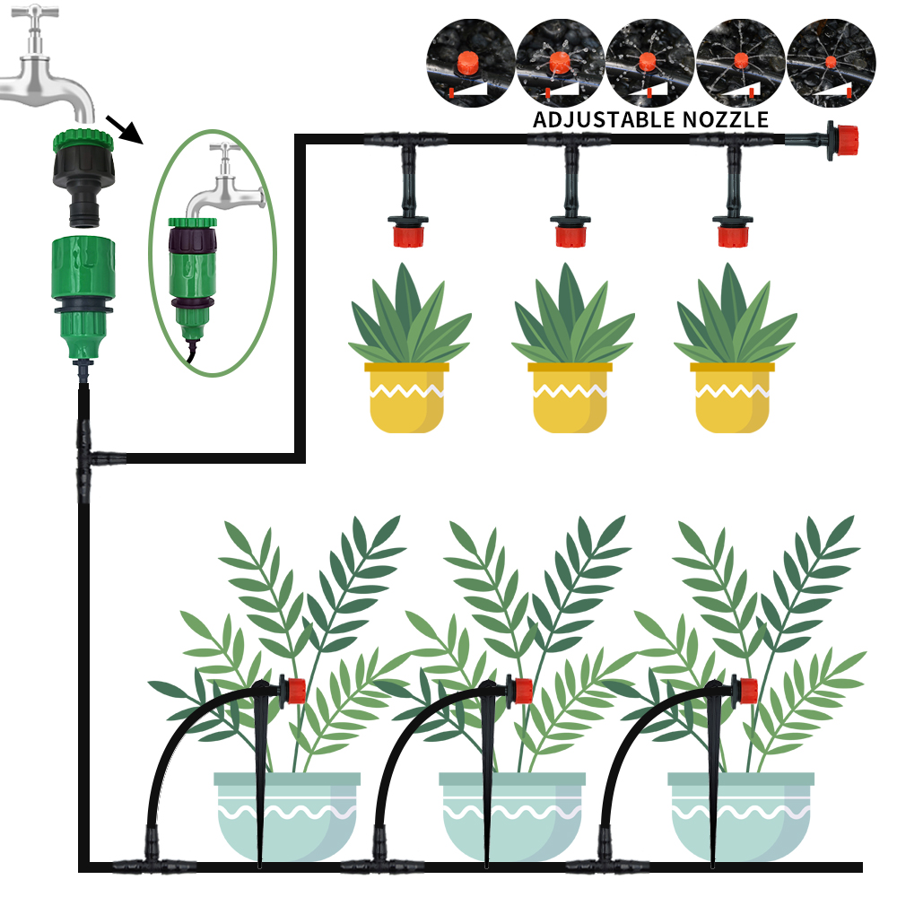 Micro Drip Irrigation System P - Yoocaa Smart Garden 评论和价格