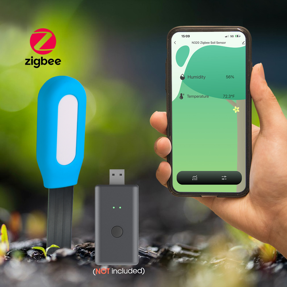 1PCS Tuya Zigbee Soil Sensor H - Smart Garden Usa 评论和价格