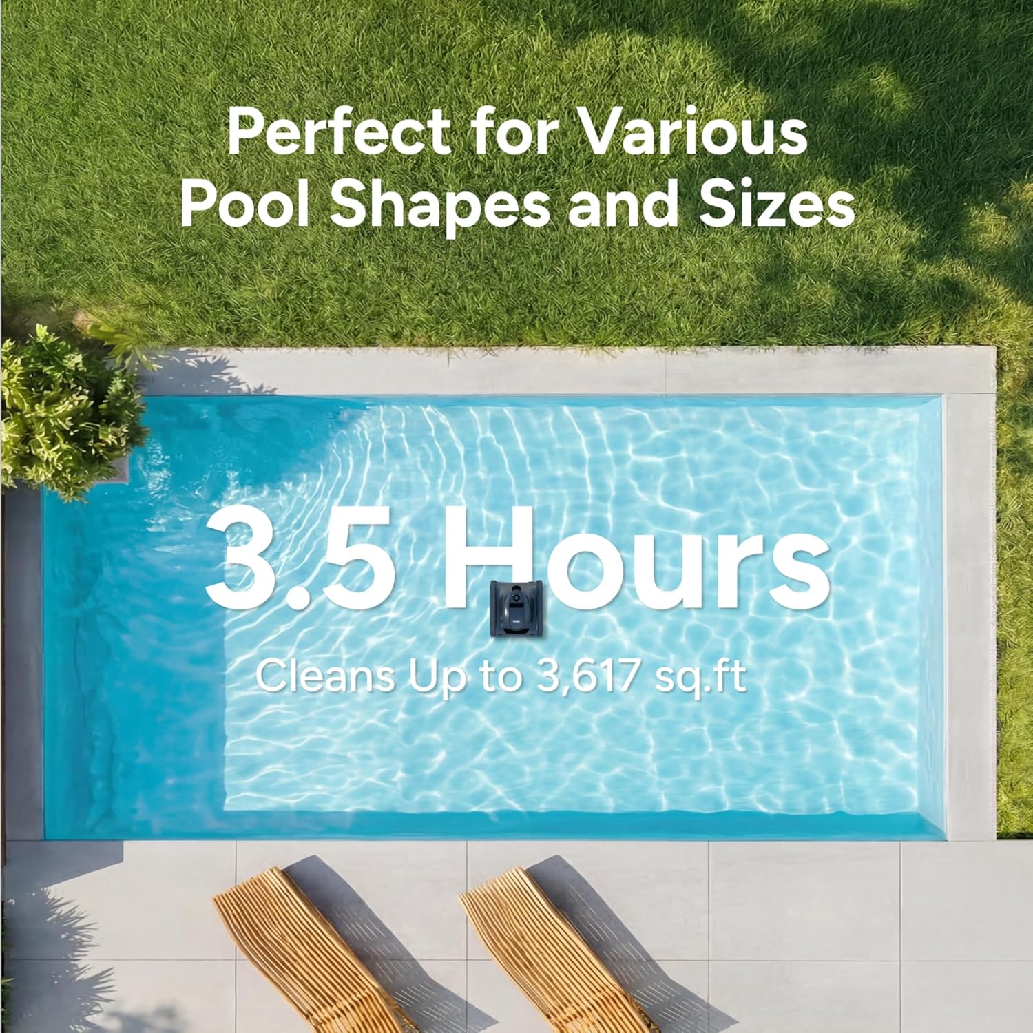Robotic Pool Cleaner KN Series - Smart Garden Usa 评论和价格