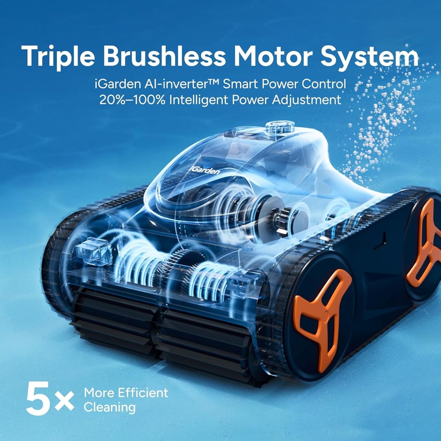 Robotic Pool Cleaner KN Series - Smart Garden Usa 评论和价格