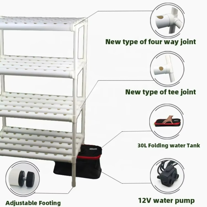 Vertical Hydroponics Growing K - Aquaponics Home Kit 评论和价格
