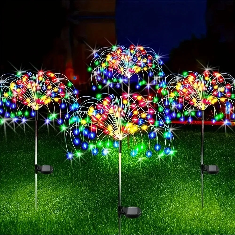 Solar LED Firework Fairy Light - Smart Garden Lighting System 评论和价格