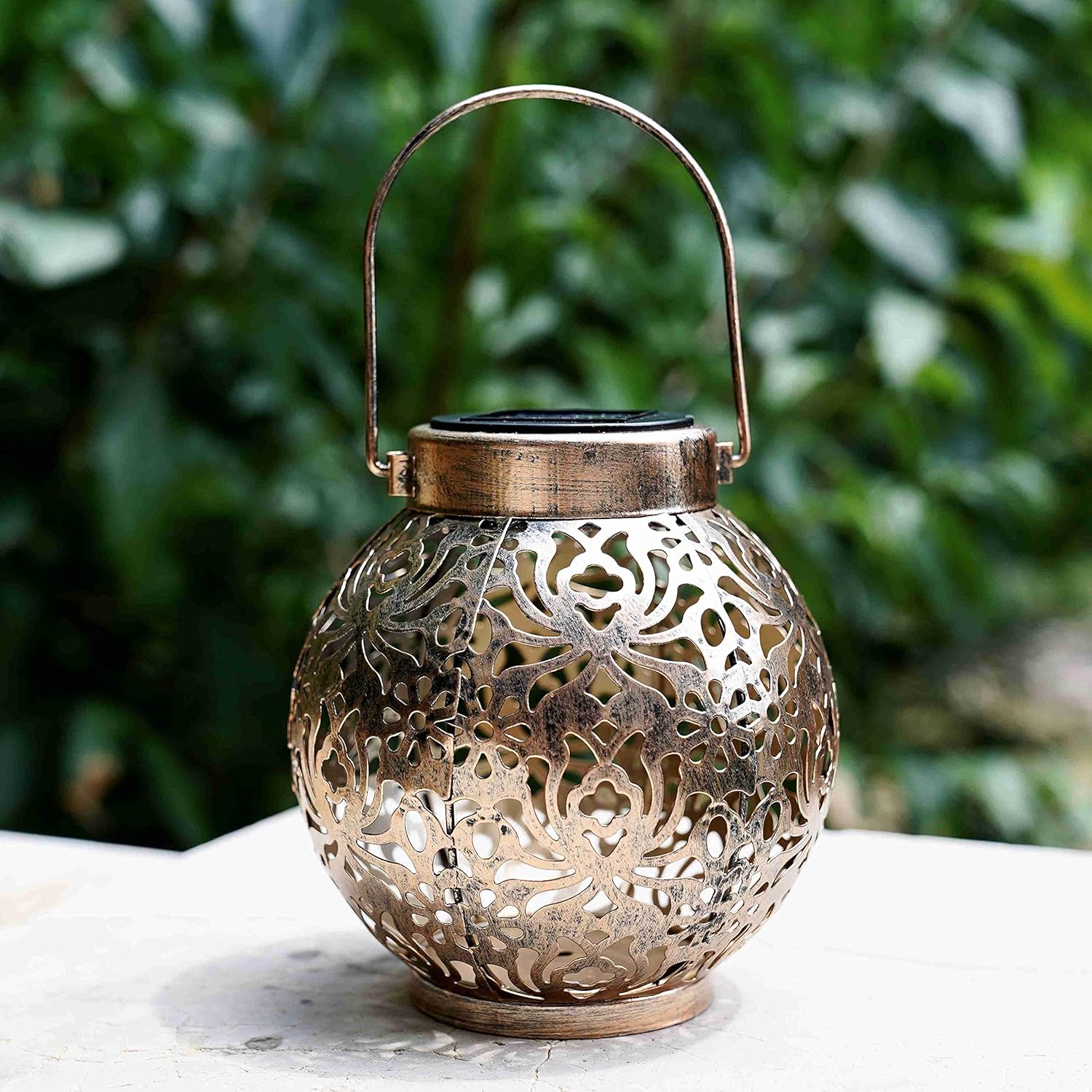 1-6PCS Moroccan Solar Lanterns - Smart Garden Lighting System 评论和价格