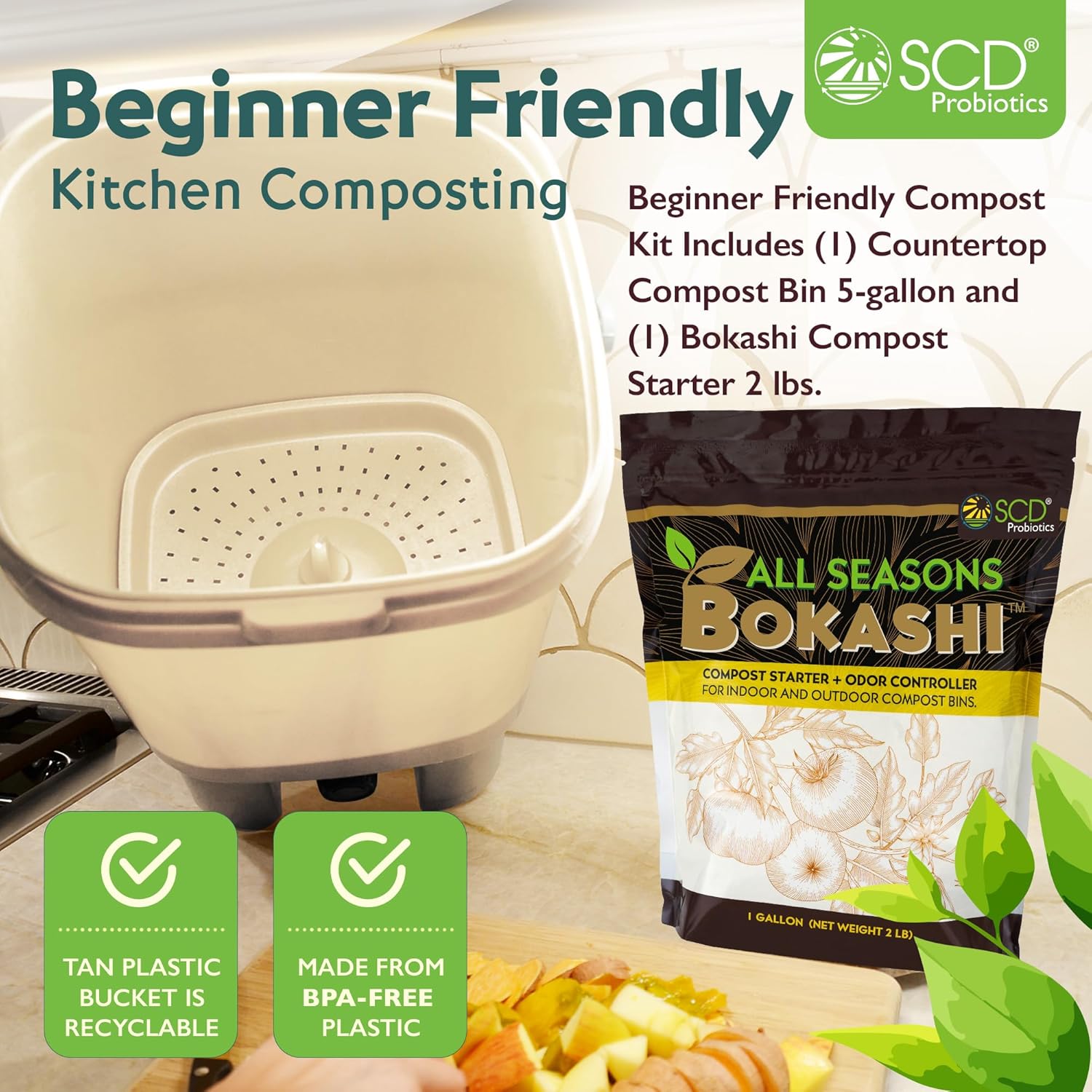Indoor Composter for Kitchen C - Composting Kit Indoor 评论和价格