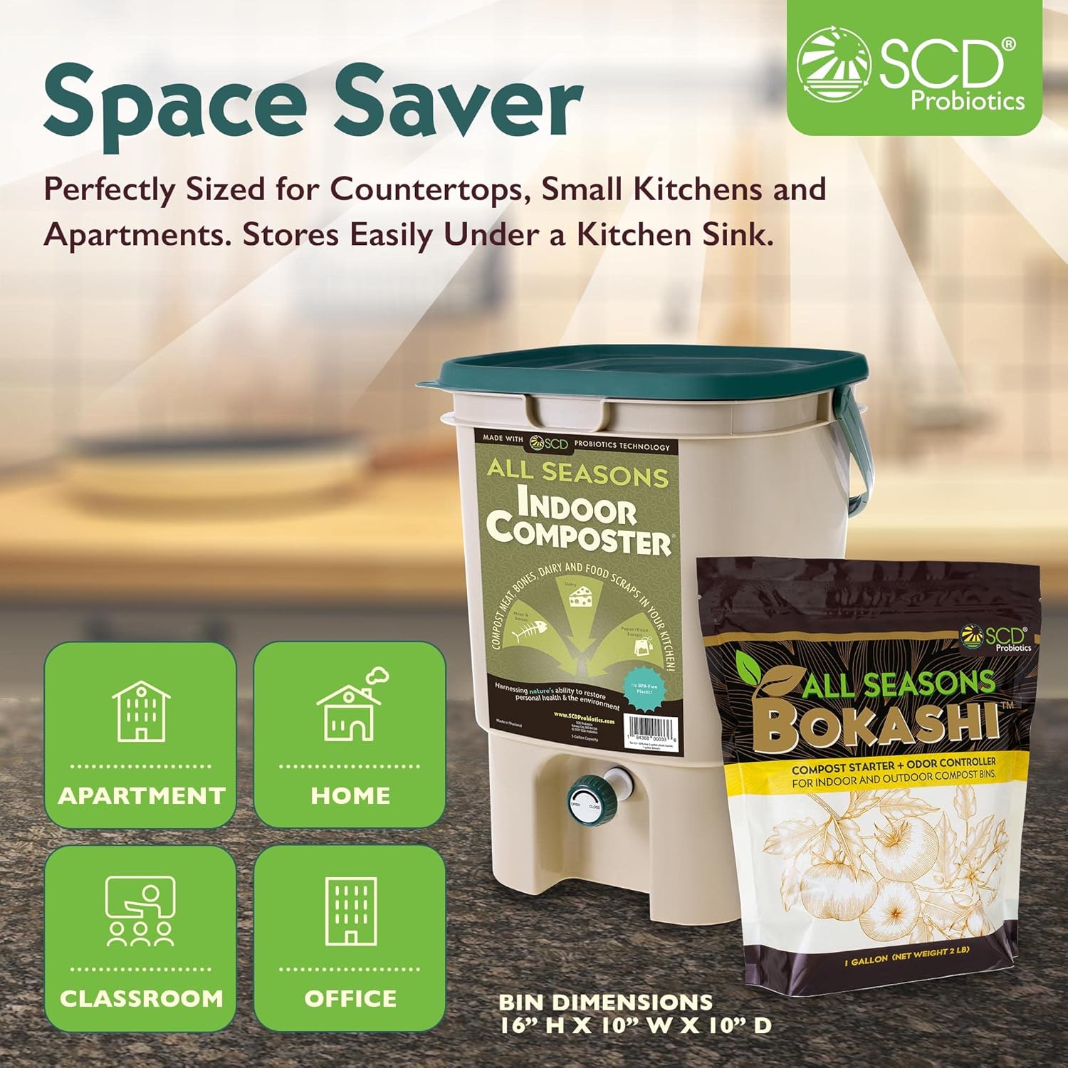 Indoor Composter for Kitchen C - Composting Kit Indoor 评论和价格