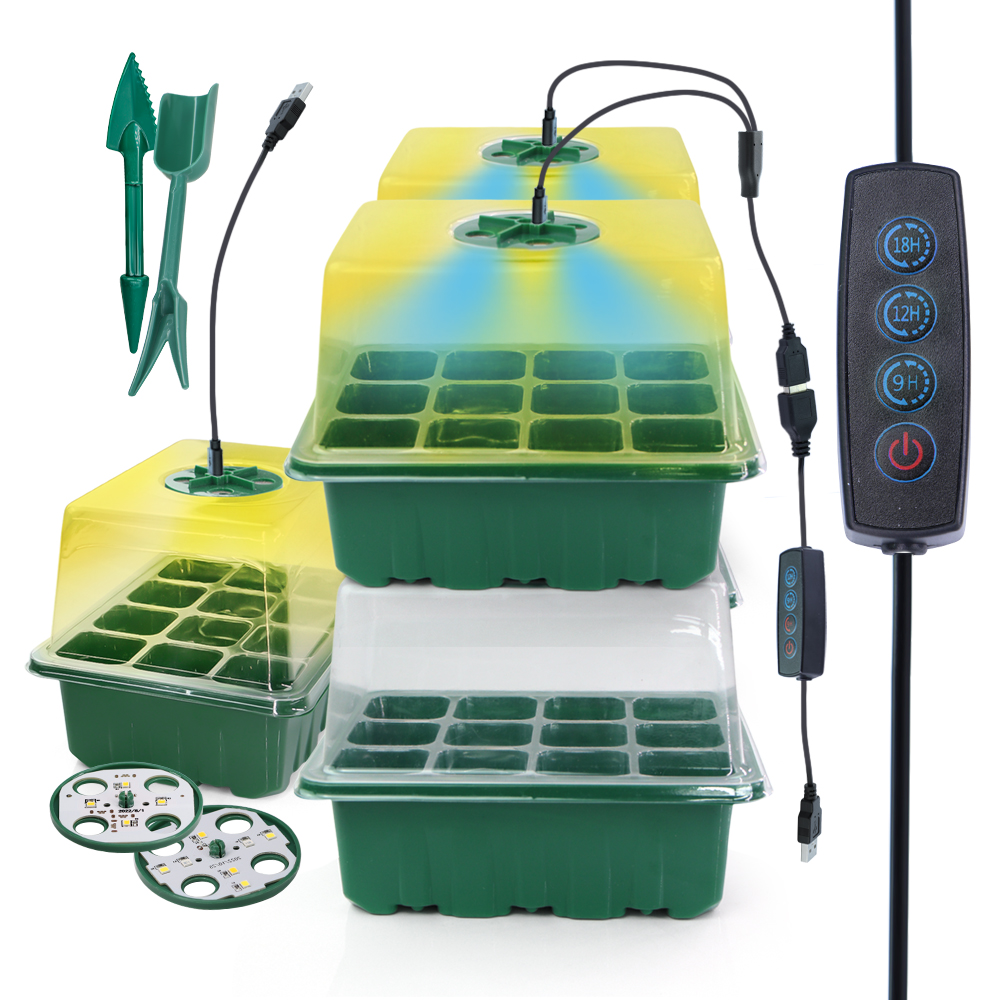 LED Nursery Pots with Grow Lig - Smart Garden Greenhouse 评论和价格