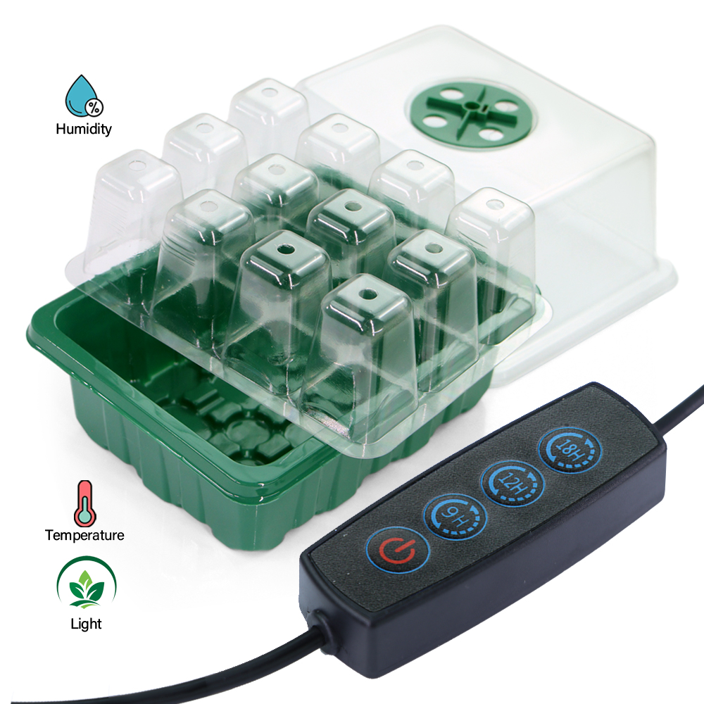 LED Nursery Pots with Grow Lig - Smart Garden Greenhouse 评论和价格