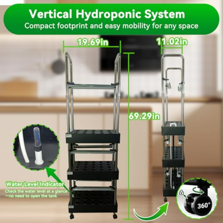 Indoor hydroponics growing sys - Smart Garden Lighting System 评论和价格