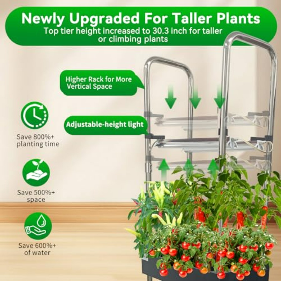 Indoor hydroponics growing sys - Smart Garden Lighting System 评论和价格