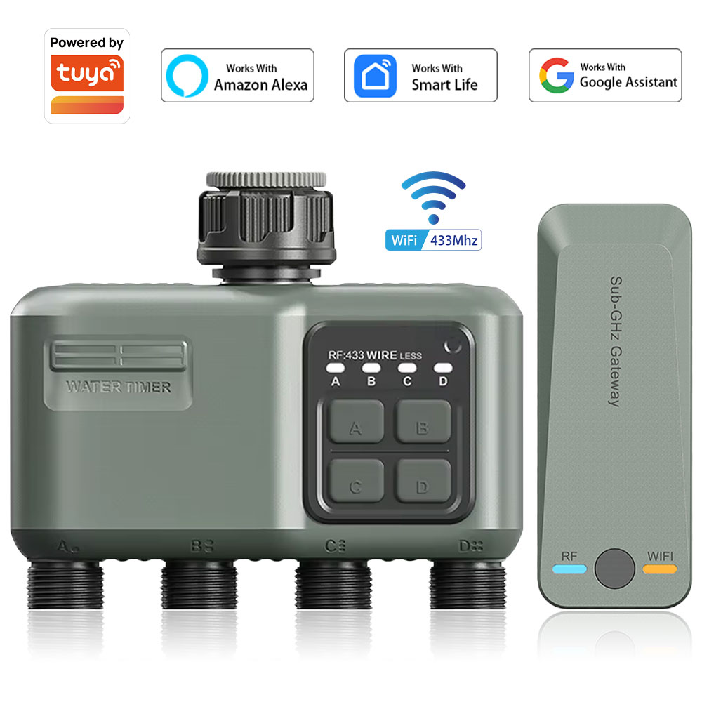 4 Outlet Programmable Water Ti - Yoocaa Smart Garden 评论和价格