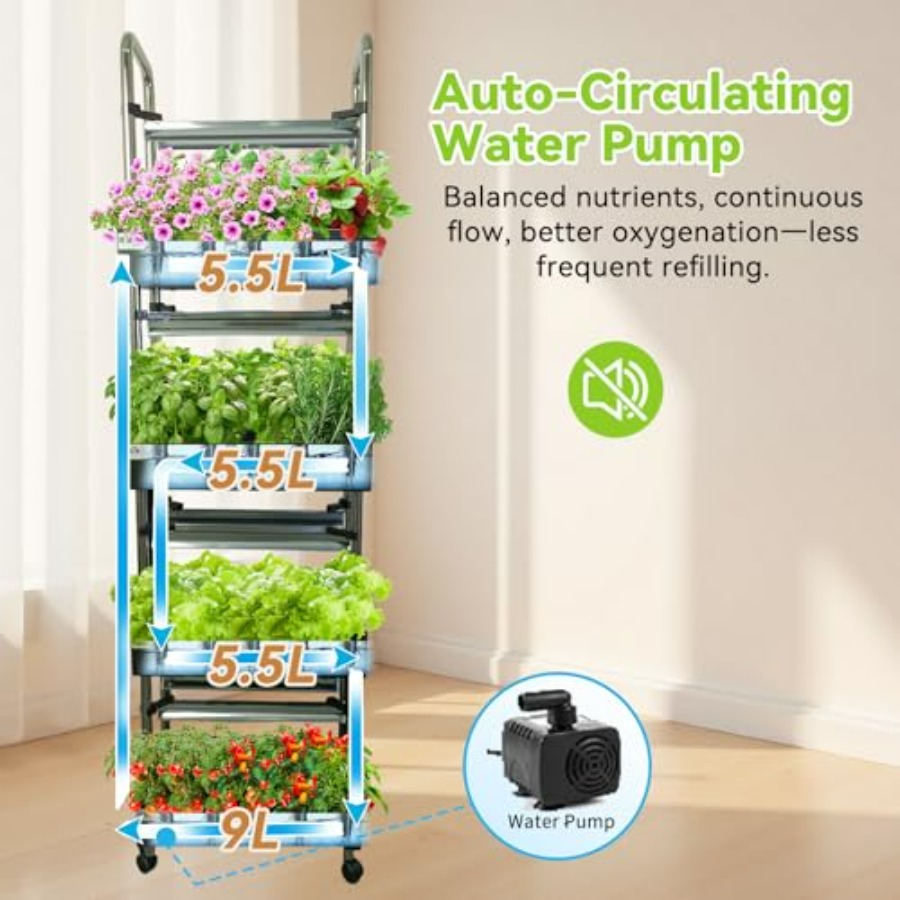 Indoor hydroponics growing sys - Smart Garden Lighting System 评论和价格