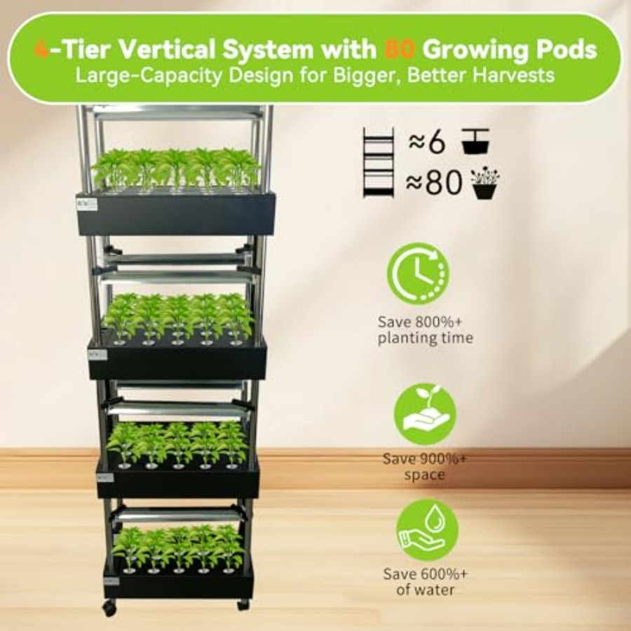 Indoor hydroponics growing sys - Smart Garden Lighting System 评论和价格