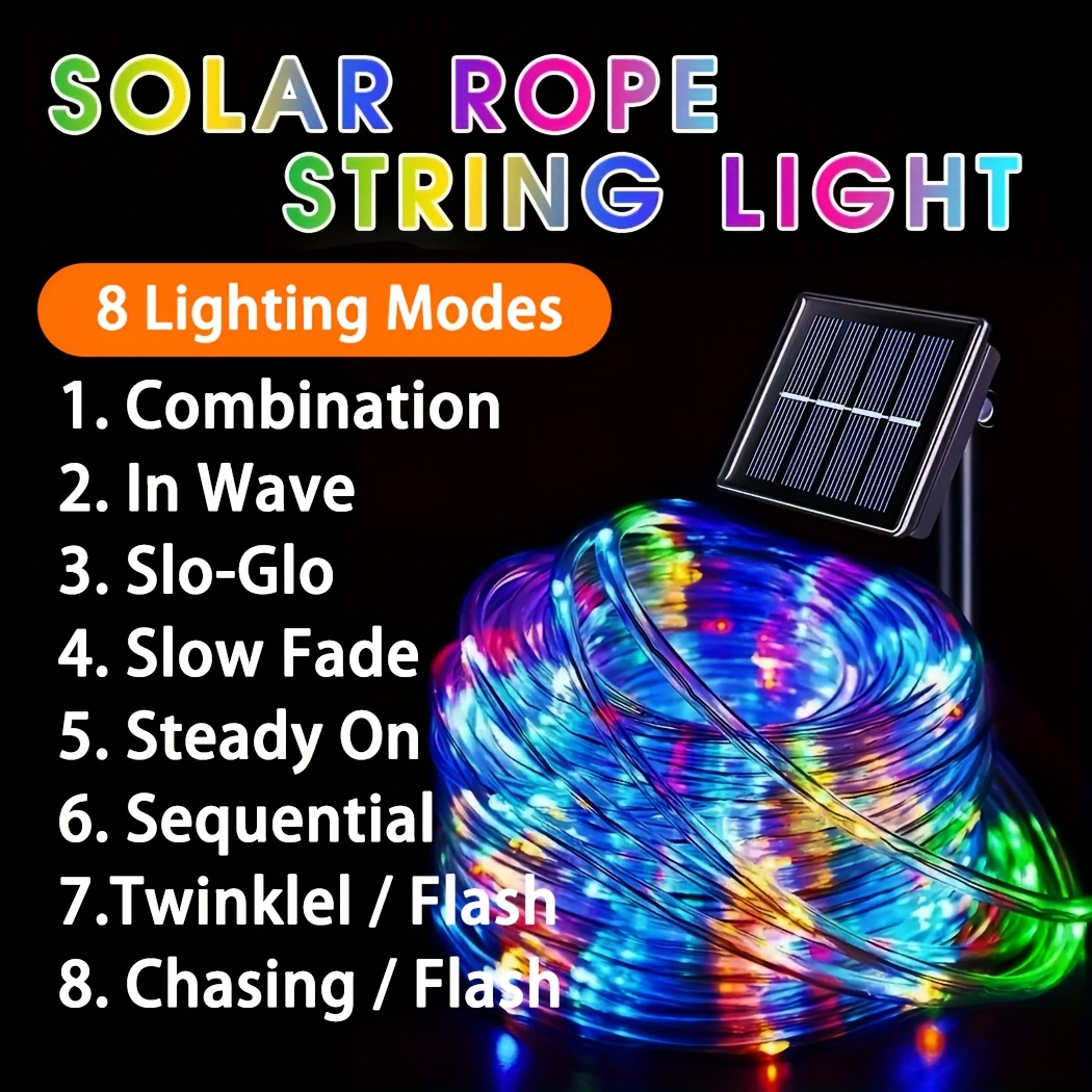 Outdoor Solar LED Fairy Lights - Smart Garden Lighting System 评论和价格