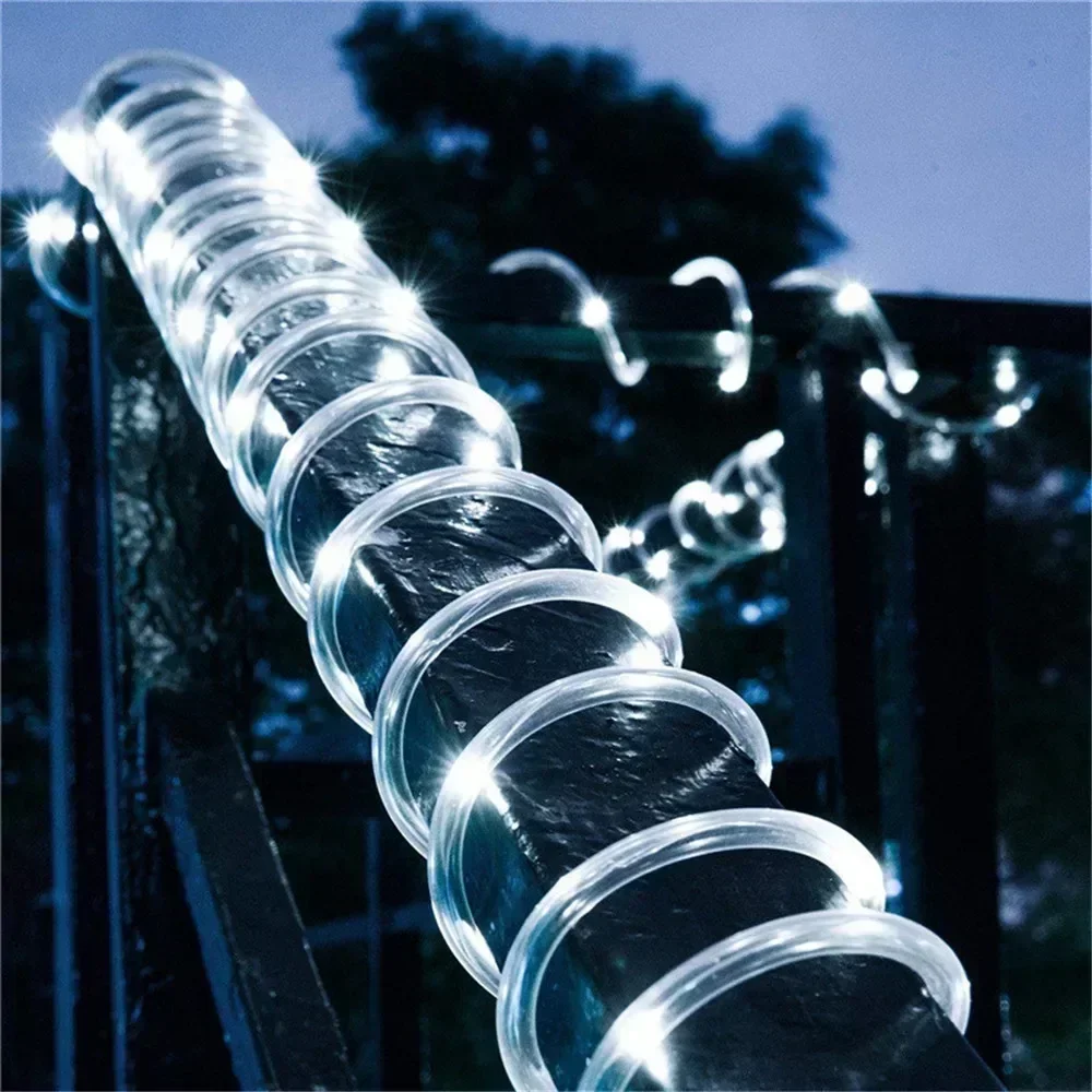 Solar Rope Lights Outdoor Blue - Smart Garden Lighting System 评论和价格
