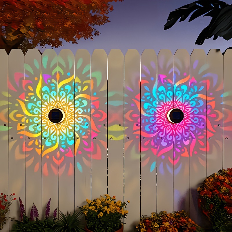 Solar LED Wall Light Mandala P - Smart Garden Lighting System 评论和价格
