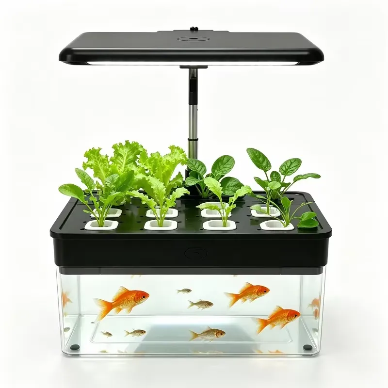 12 Pod Hydroponic System Acryl - Aquaponics Home Kit 评论和价格