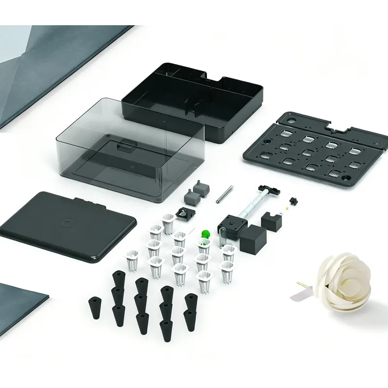 12 Pod Hydroponic System Acryl - Aquaponics Home Kit 评论和价格
