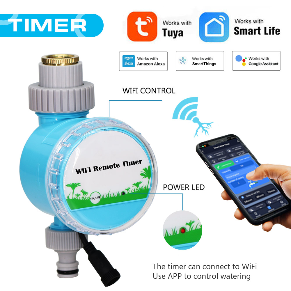 WiFi Wireless Garden Water Tim - Smart Garden Greenhouse 评论和价格