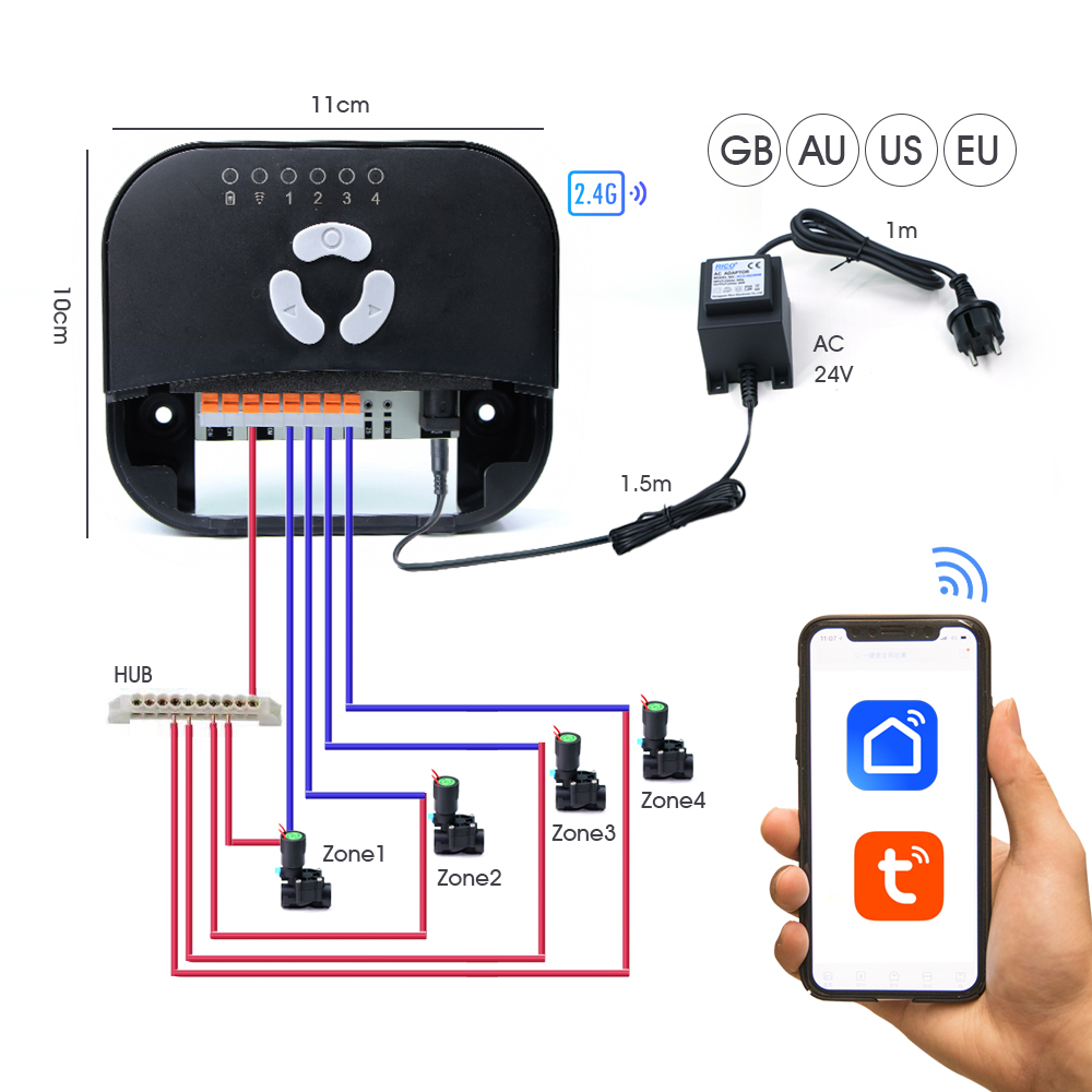 Garden Hose Solenoid Valve Con - Smart Garden Greenhouse 评论和价格