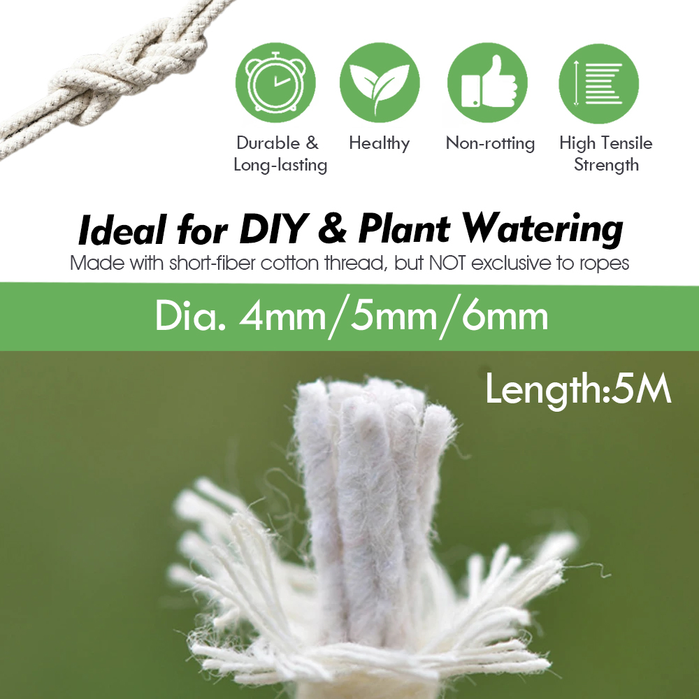 4/5/6mm Self Watering Cotton W - Yoocaa Smart Garden 评论和价格