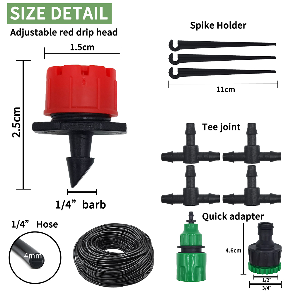 Micro Drip Irrigation System P - Yoocaa Smart Garden 评论和价格